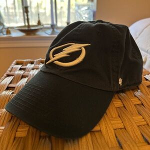 ‘47 Brand Tampa Bay Lightning Black Adjustable Baseball Hat